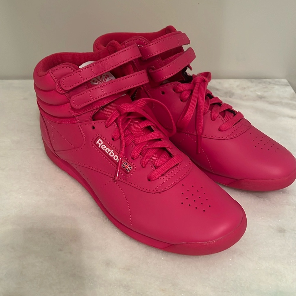 Fuschia Classic Reeboks